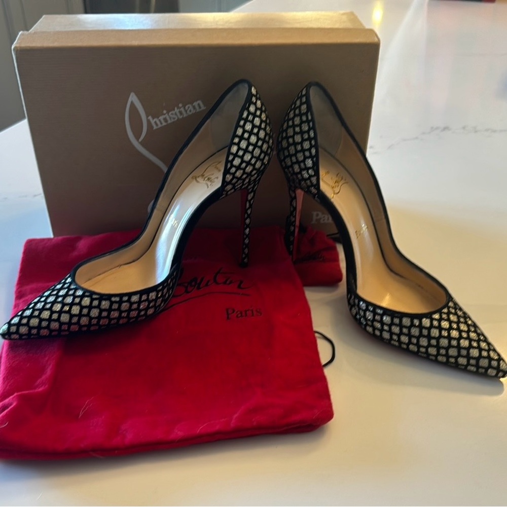 Christian Louboutin Iriza Glitter 100